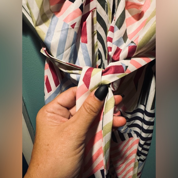 Striped shirt dress. - Picture 4 of 7